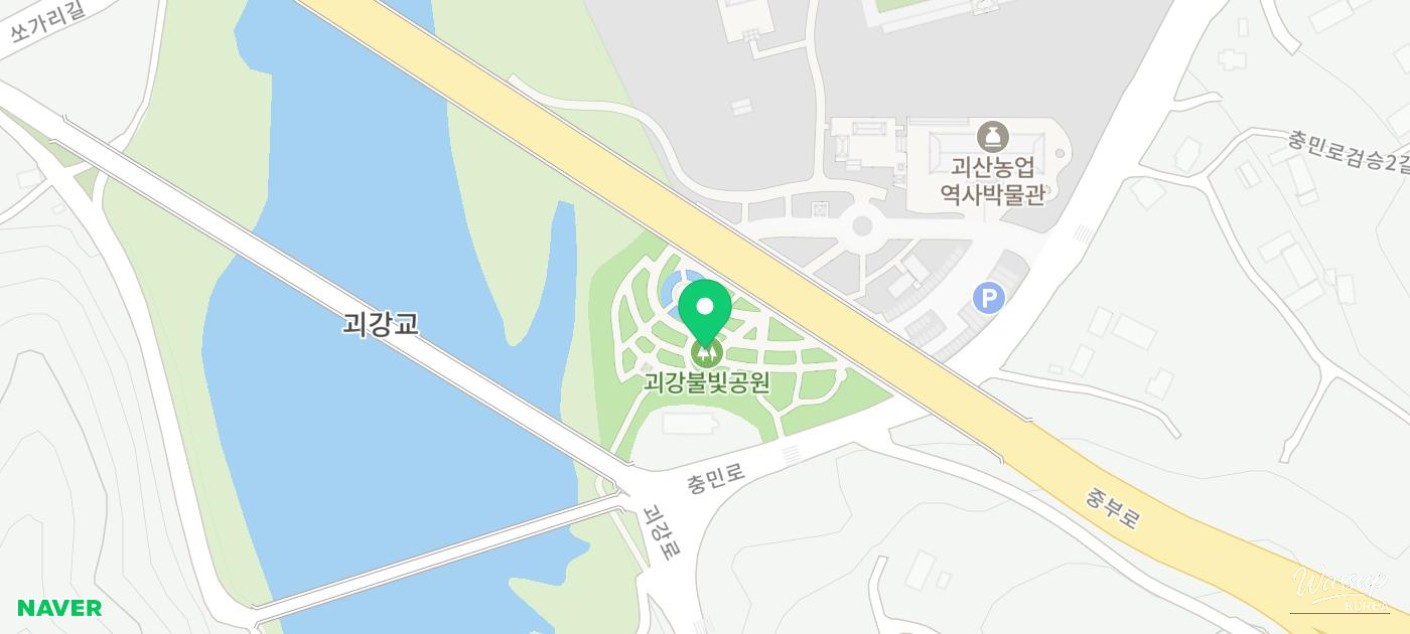 Night scenery of Goeun Light Park blending river, bridge, and lights