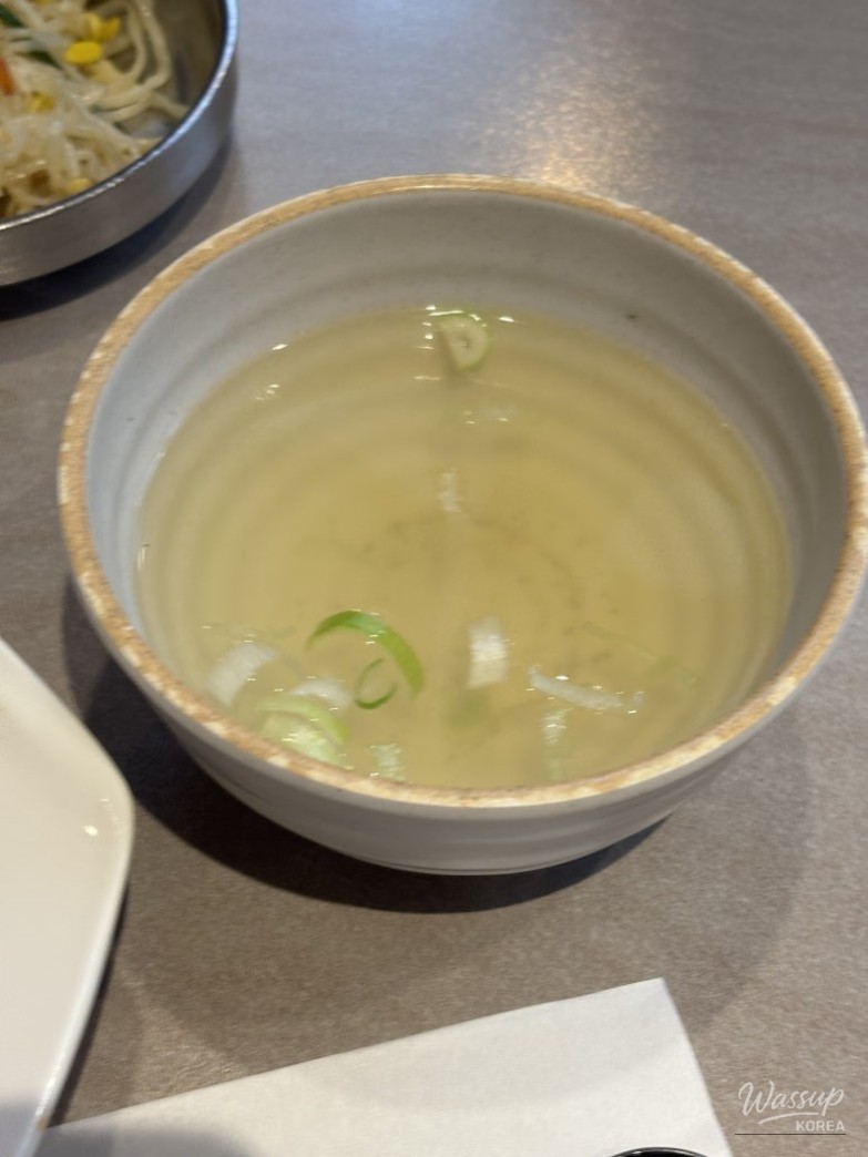 Manila clam kalguksu with an abundance of fresh shellfish