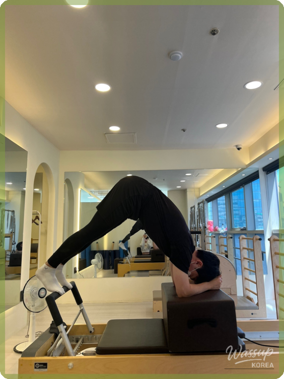 Spacious and modern exercise equipment at Body Station Pilates in Magok