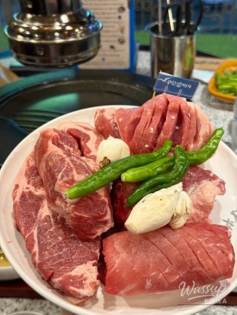 Dessert and bread close-up showing sweet and salty textures