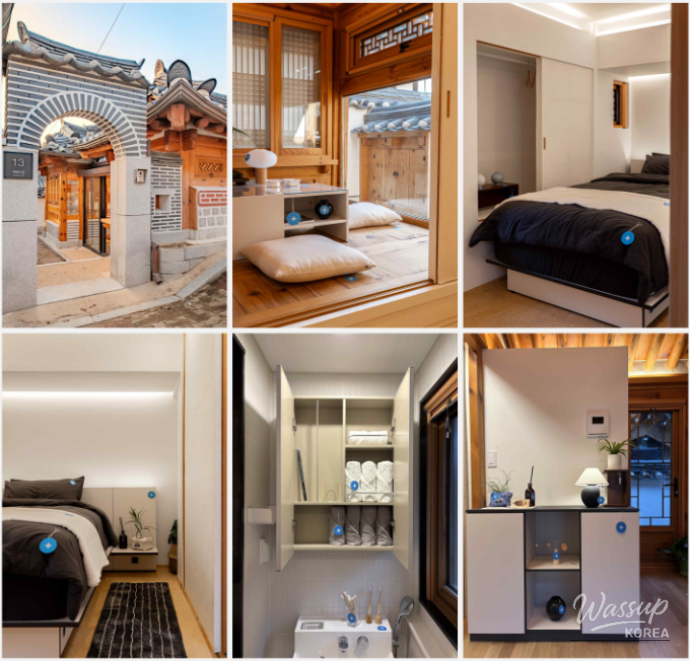 Overall interior atmosphere of public hanok housing