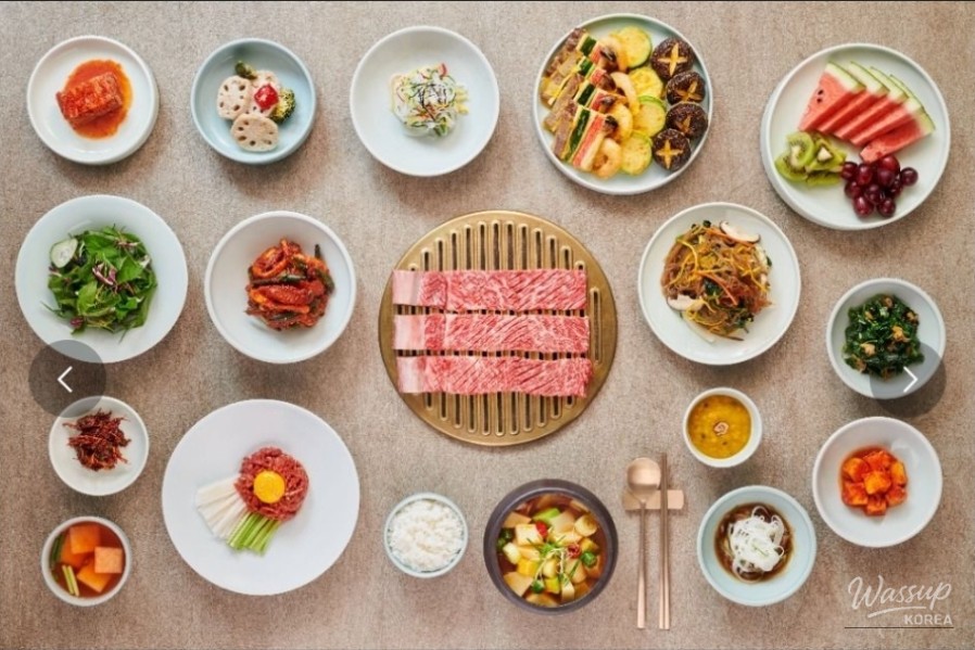 Exterior view of Samwon Garden in Gangnam