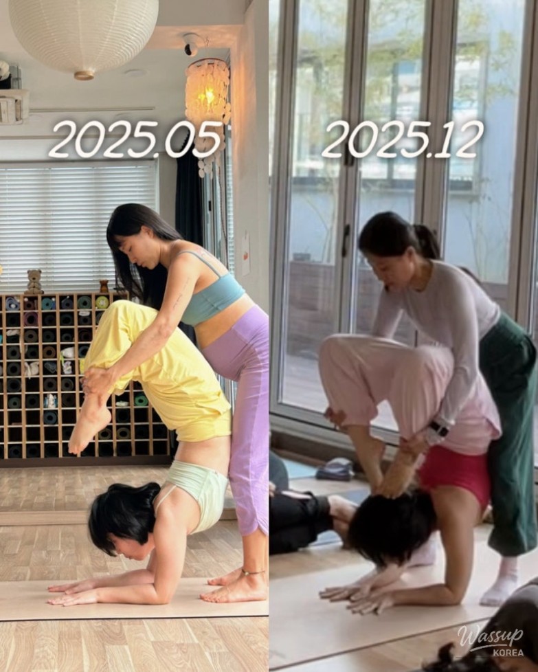 Eel stew and side dishes at Jeonju Restaurant