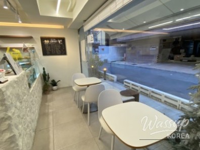 Close-up of cube bread texture from Munsik Bread