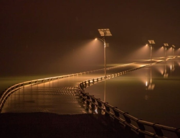 Exploring the Enchanting Underwater Path of Ungdo Island float