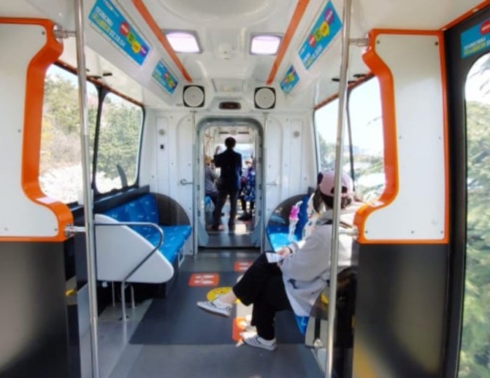 A Unique Winter Journey on the Woomyeon Sea Train float