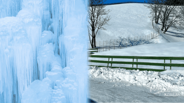 Winter landscapes that feel perfect for a relaxed one-night, two-day getaway in Korea