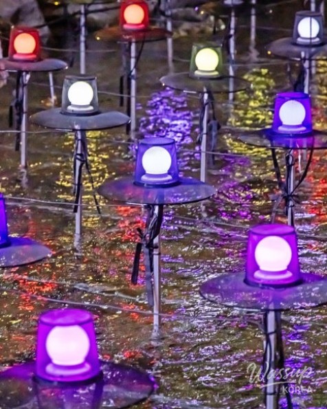 Dream Light zone with lanterns inspired by stars and the universe