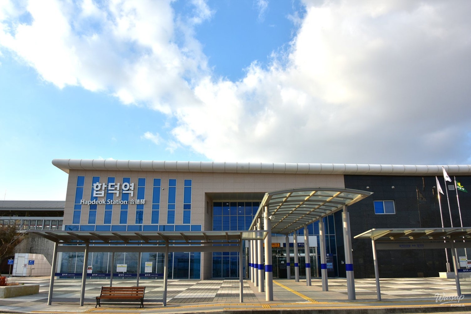 Interior of Seohae Line train showing clean seating and large windows