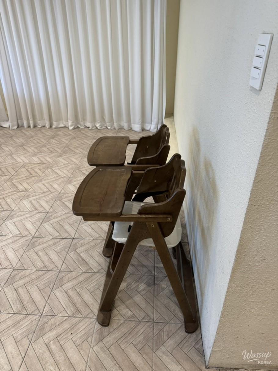 Christmas-themed decorations inside Urban Farm Cafe during winter