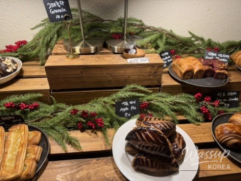 Second floor seating space inside Urban Farm Cafe