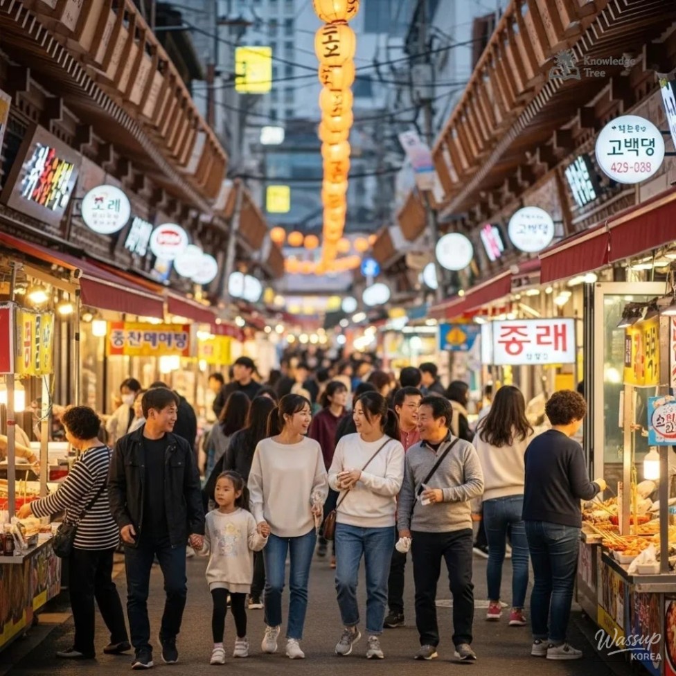 A quiet side of Seoul blending urban scenery with calm historical atmosphere