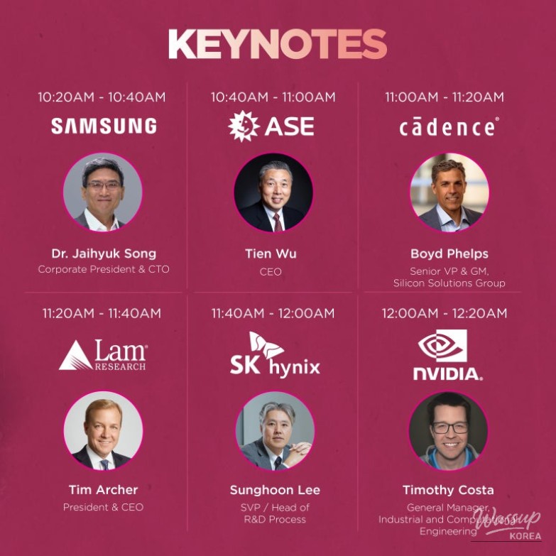 Conference sessions discussing future semiconductor market trends at SEMICON Korea 2026