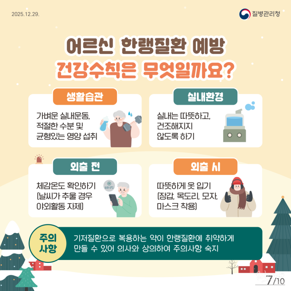 Safe winter lifestyle habits to prevent cold-related illness