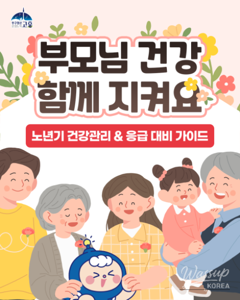 Vaccination support information for seniors provided by public health services