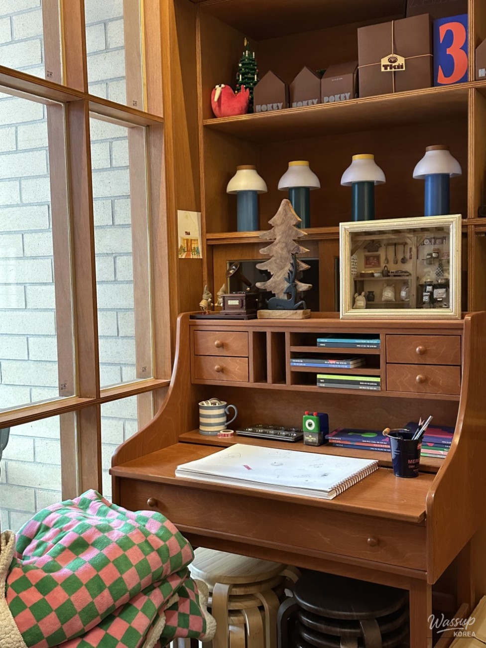 Close-up of the Basque cheesecake slice showing its creamy vanilla bean center