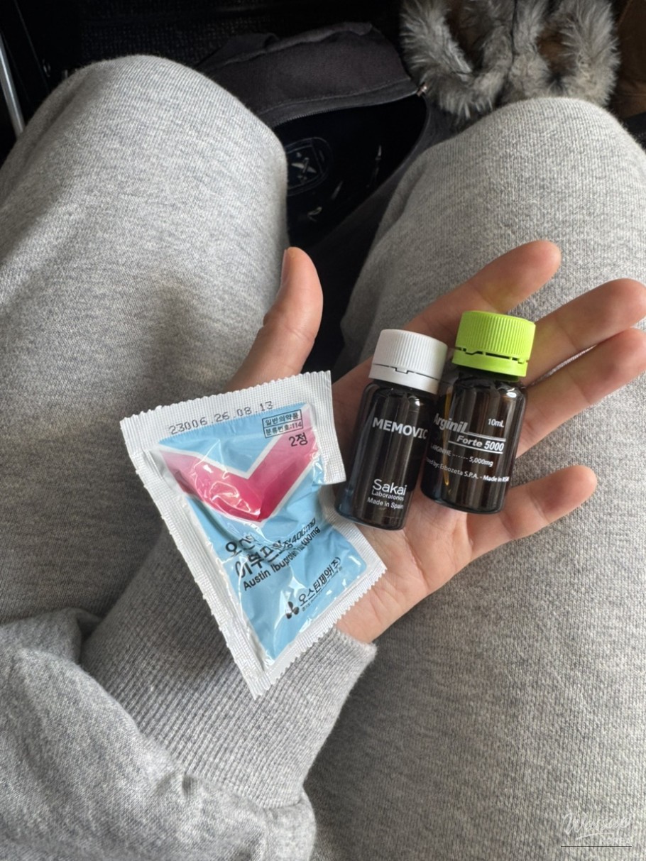 Liquid and pill-type medication taken before flight to prevent ear pain