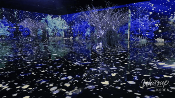 Winter landscape from the summit of Barime Oreum overlooking western Jeju and the distant sea