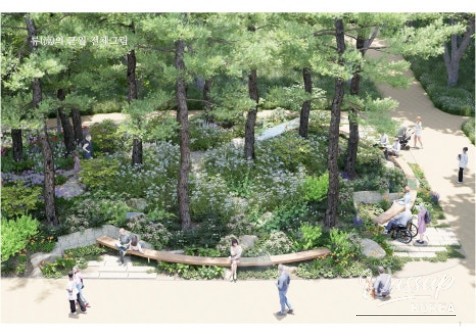 Invited garden reflecting Seoul’s urban and cultural landscape sensibility