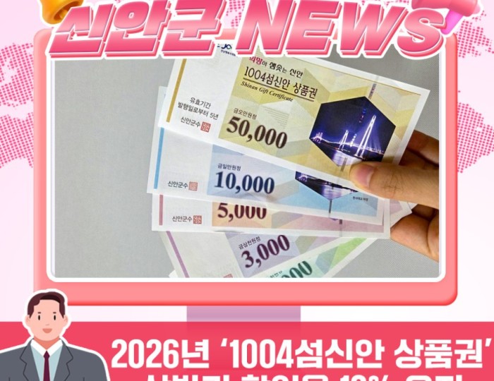 Revitalizing the Local Economy with the 1004 Island Sinan Gift Certificate float