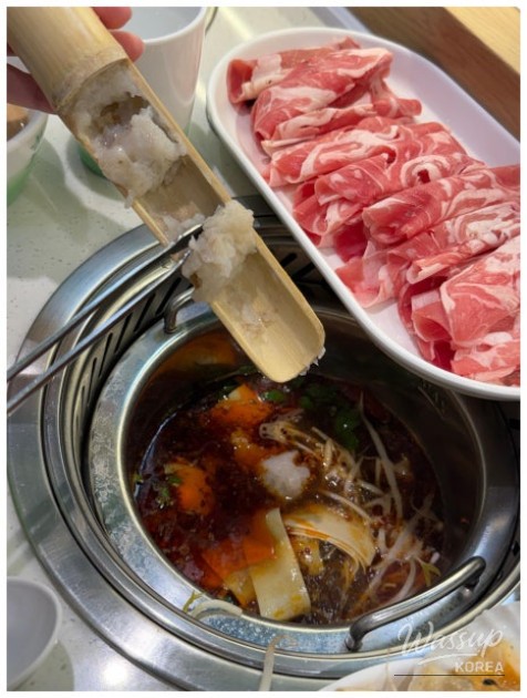 Exploring Infinite Refill Hot Pot at Sangsang Lao in Gwangjin_06