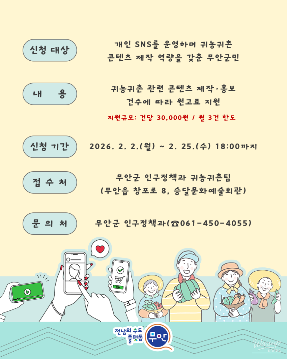 Recruitment of Local Writers for Returning to Farming and Rural Living in Mu-an County 2026_02