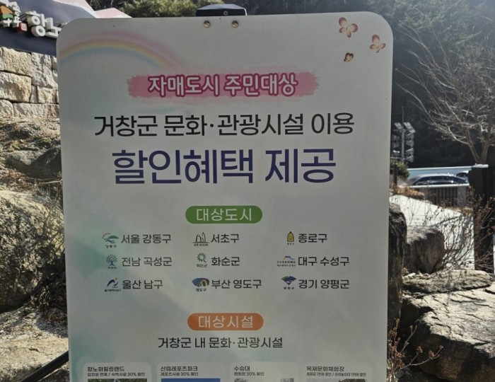 Exploring Geochang's Y-Shape Suspension Bridge float