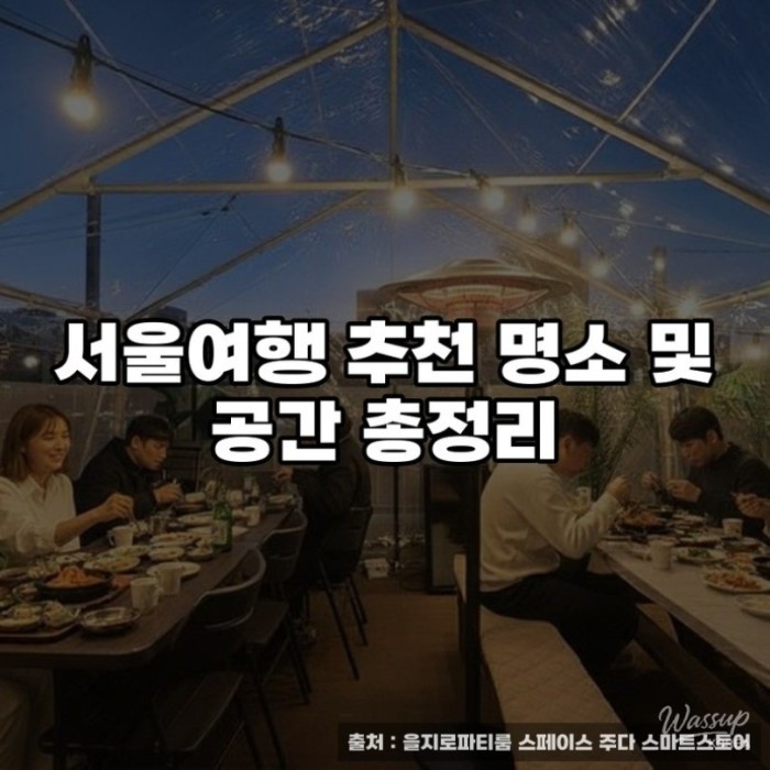 Comprehensive Guide to Recommended Attractions and Spaces in Seoul699