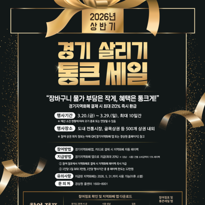 Exciting Discount Event to Revitalize the Gyeonggi Region949