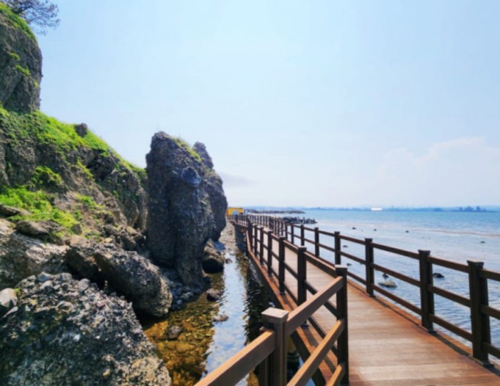 Exploring the Scenic Beauty of Homigot Peninsula Coastal Trail float