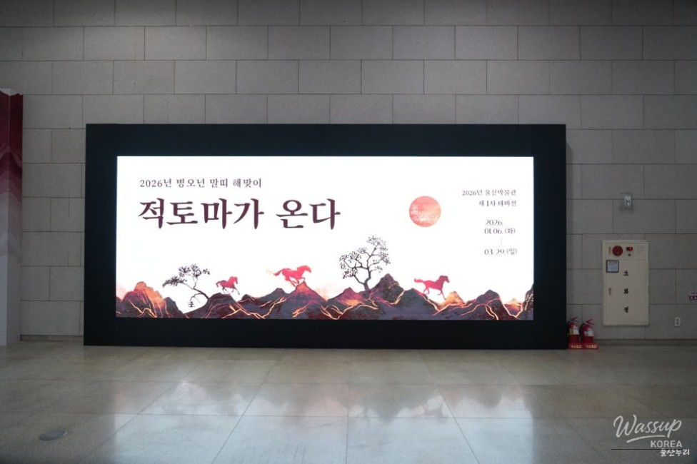 Exploring the Special Exhibition 'The Red Horse is Coming' at Ulsan Museum_02