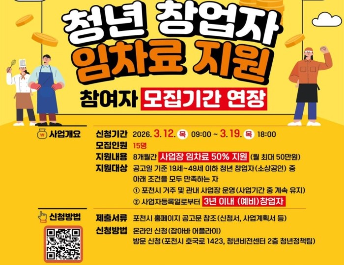 Support Program for Young Entrepreneurs in Pocheon float