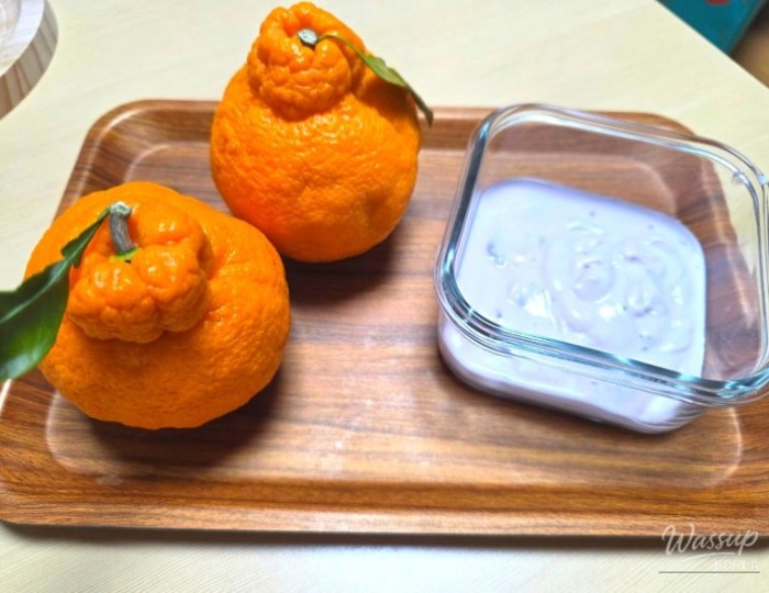 Delicious Jeju Hallabong Experience float