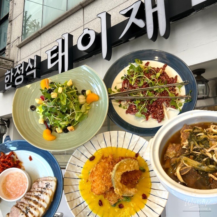 A Delightful Korean Traditional Meal at Taeijae in Jamsil_02