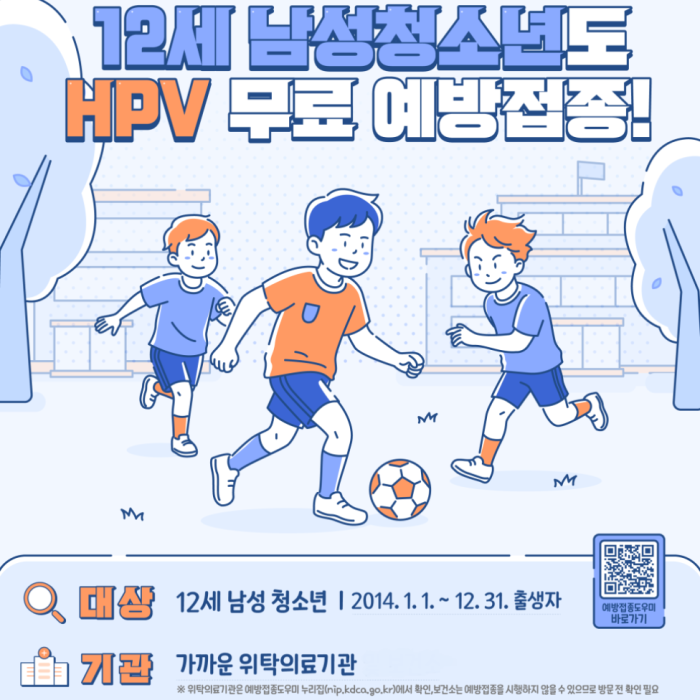 Free HPV Vaccination for 12-Year-Old Males1148