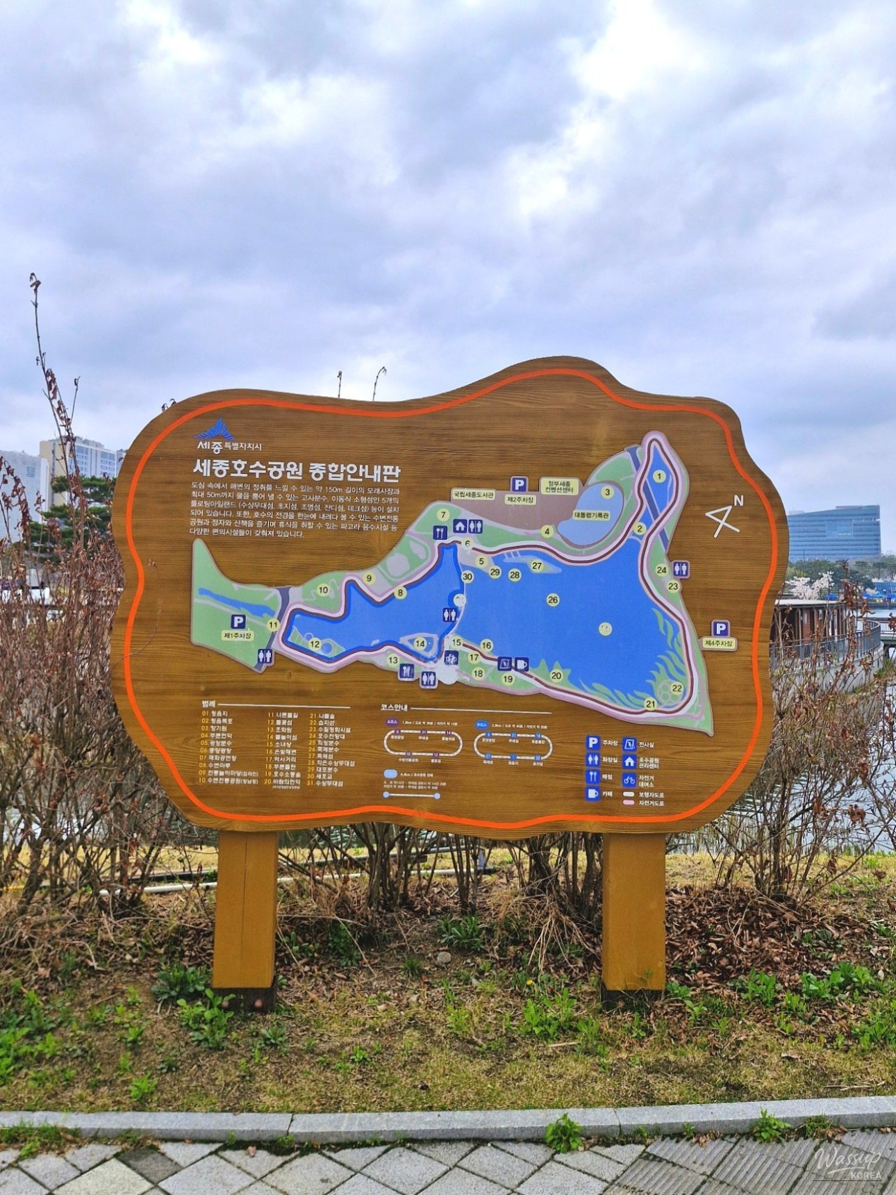 Cherry Blossom Season in April at Sejong Lake Park_04