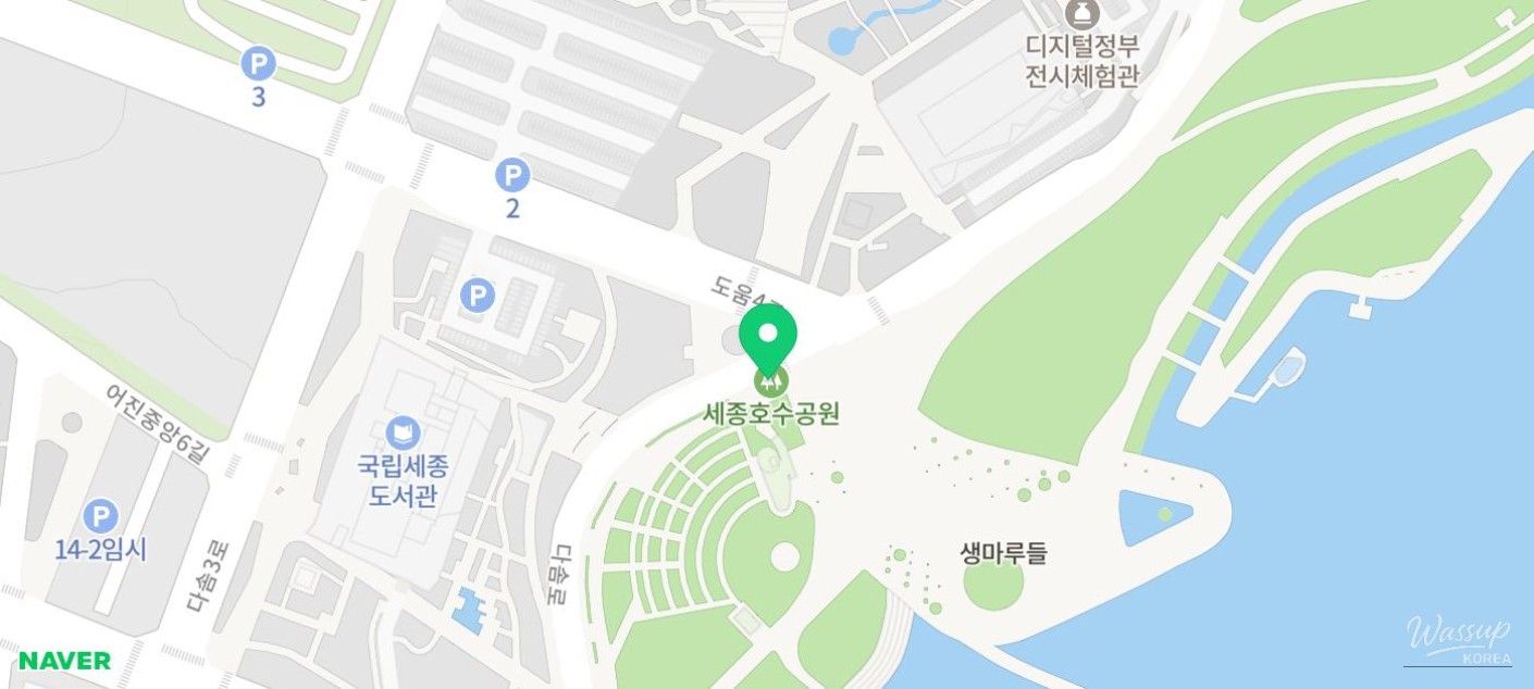 Cherry Blossom Season in April at Sejong Lake Park_02