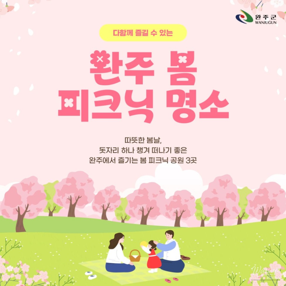 Enjoying a Spring Picnic in Wanju_01