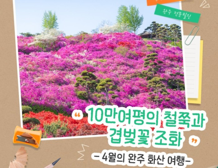 Springtime Bliss at Wanju Hwasan Flower Garden float