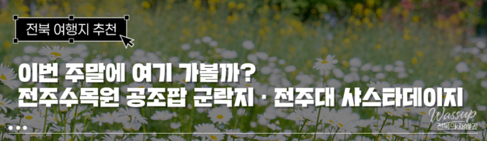 Spring Flower Viewing Spots in Jeonju_01