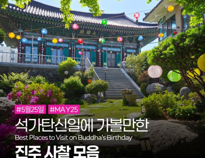 Discovering Accessible Temples in Jinju for Buddha's Birthday float