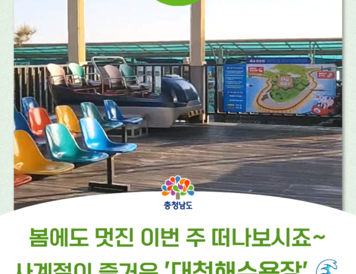 Exploring Boryeong Daecheon Beach float