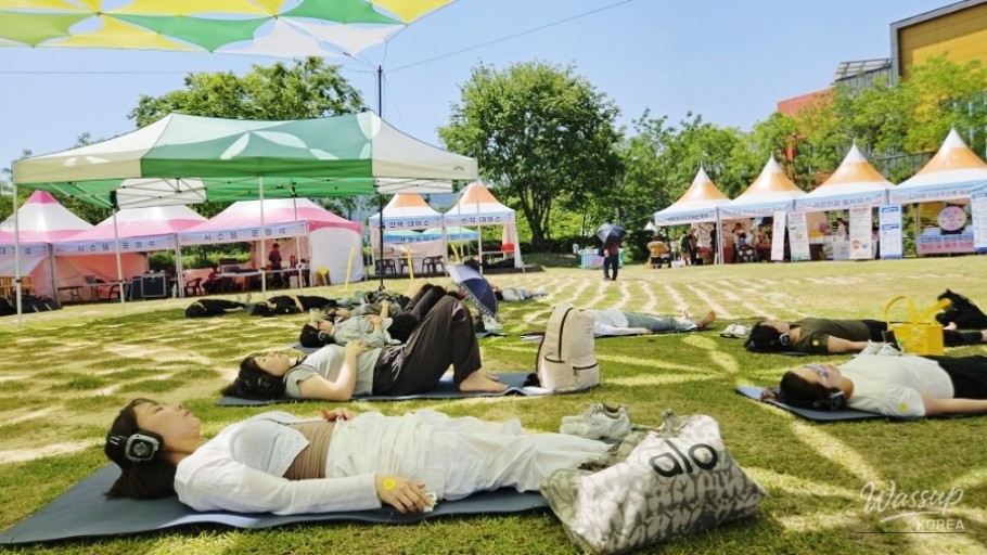 Unique Silent Yoga Experience at Changpo Garden in Geochang_09