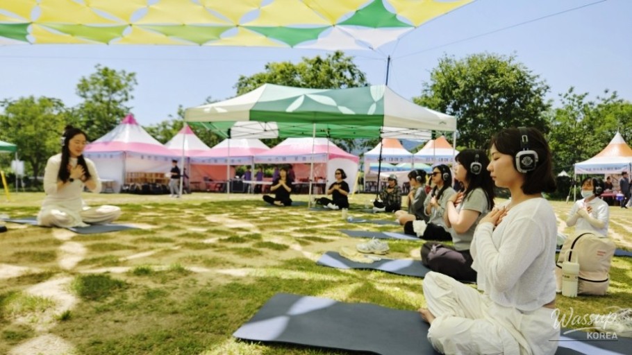 Unique Silent Yoga Experience at Changpo Garden in Geochang_10