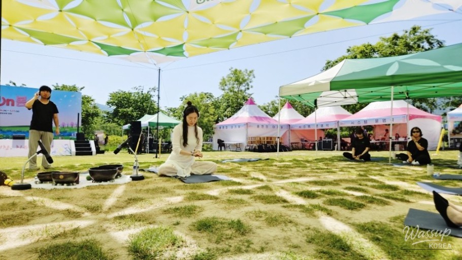 Unique Silent Yoga Experience at Changpo Garden in Geochang_05