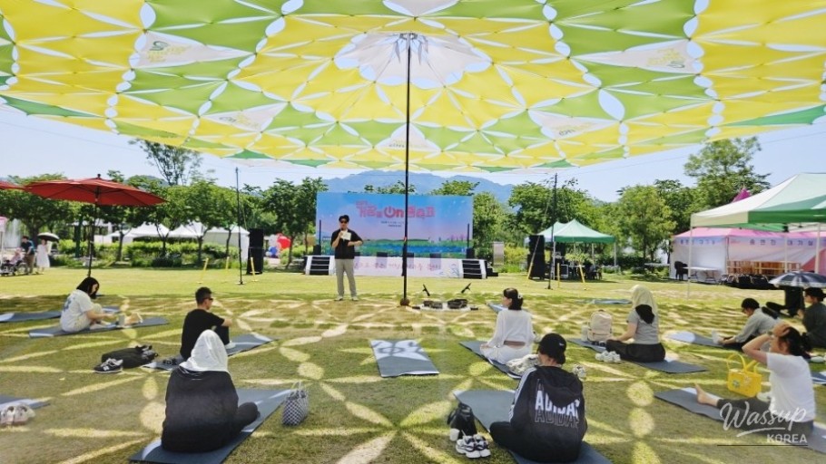 Unique Silent Yoga Experience at Changpo Garden in Geochang_04