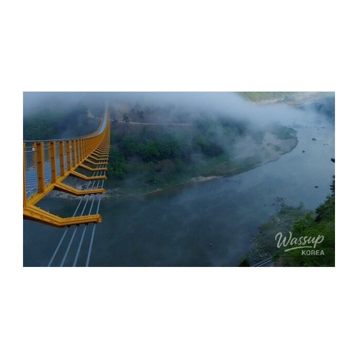Exploring the Scenic Gumsan Wolyeongsan Suspension Bridge4133