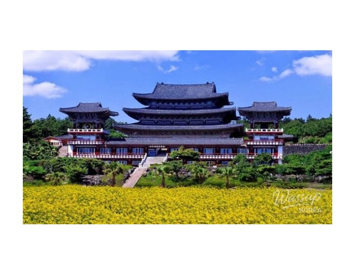 Discover the Exotic Charm of Yakcheonsa Temple in Jeju float