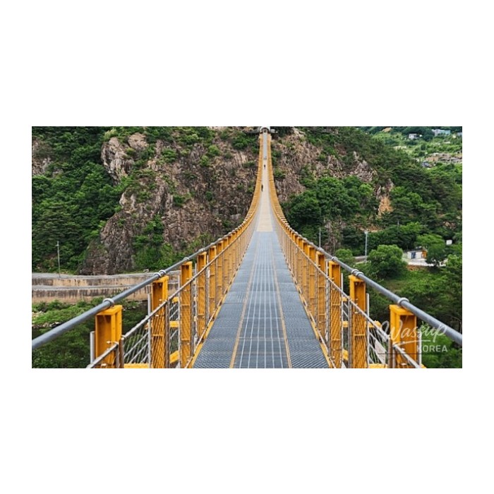 Discover the Hidden Gem of Chungnam: Wolyeongsan Suspension Bridge4348