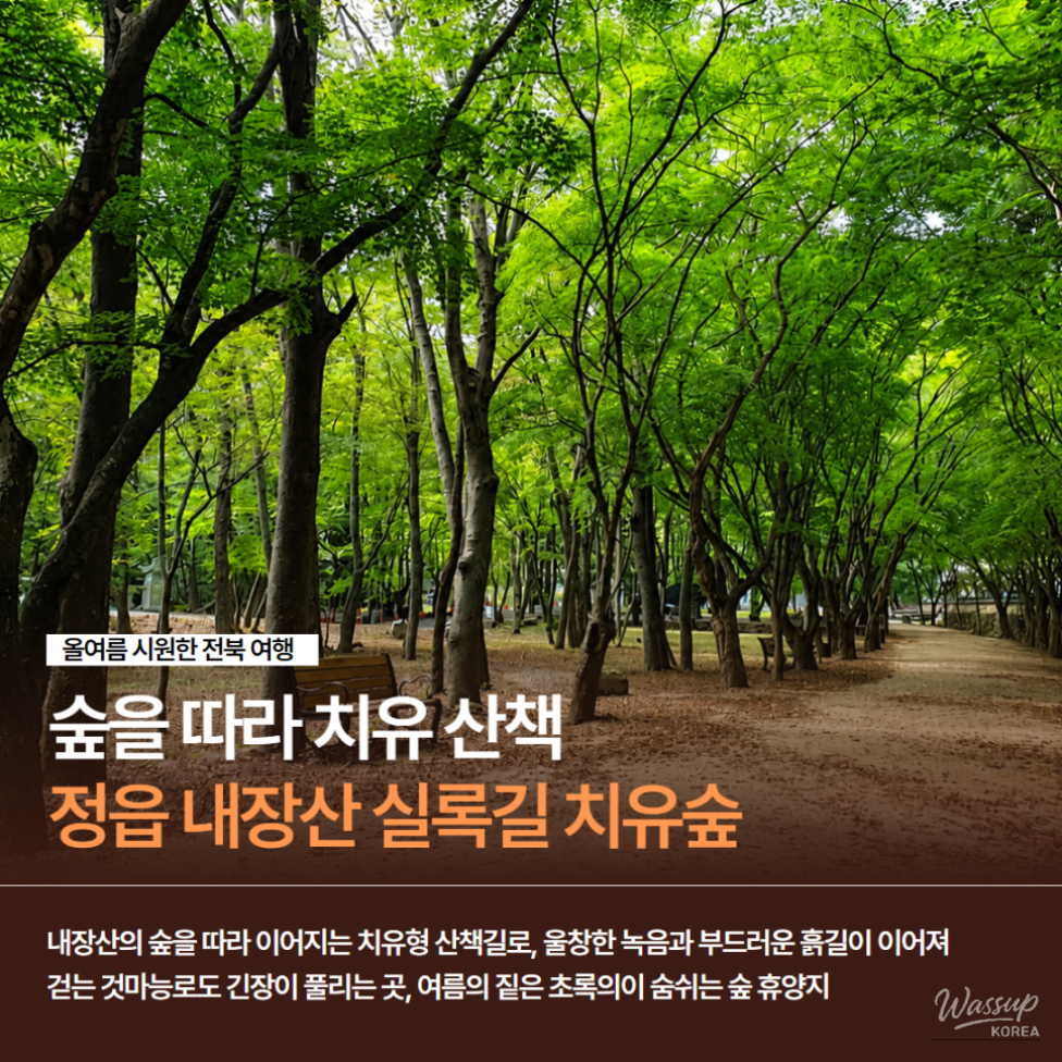 Summer Getaways in Jeonbuk: Nature, Healing, and Adventure_05